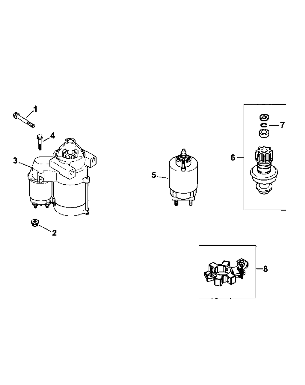 Cv740s-0015 Starting System Diagram and Parts List for M60-KH 53BB5BDX750-27HP-OHV Cub Cadet Lawn Tractor